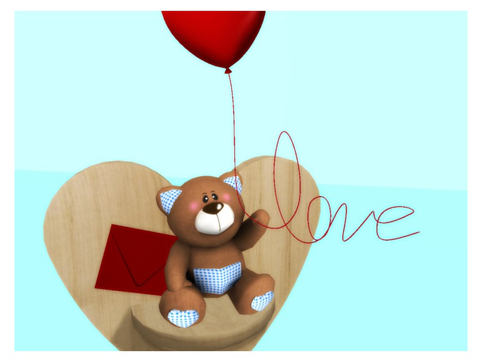 [AE] Gift Shop- ILU Booboo Bear