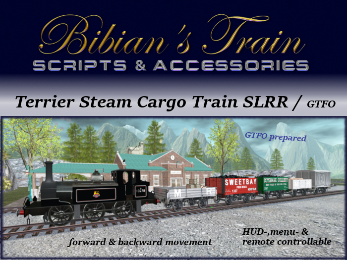 Terrier Steam Cargo Train SLRR / GTFO
