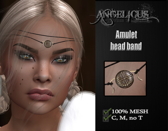 ::ANGELICUS:: Amulet head band