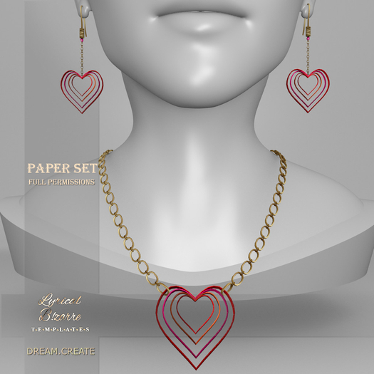 !Lyrical B!zarre Templates! - Paper Set MESH FP