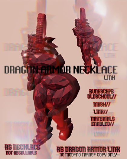 {DUALZZ} RUNESCAPE NECKLACE