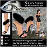 << PURE >> Pure Shoes - Yen in Amethyst [inworld price 99L$]