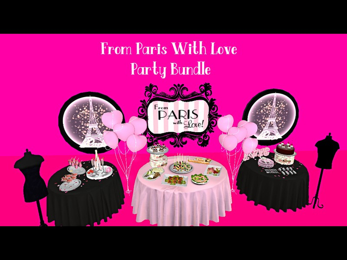 [AE] Party Bundle - FROM PARIS WITH LOVE (BOXED)