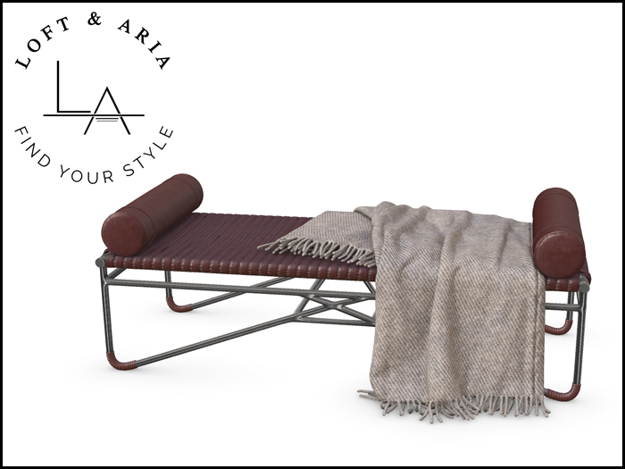 Loft & Aria - Whittaker Bench (PG) - Rouge