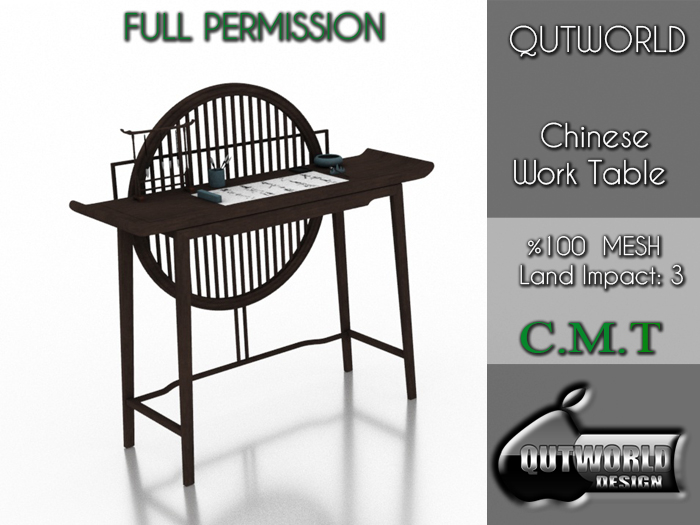 .::QUTWORLD Chinese Work Table::.FP 
