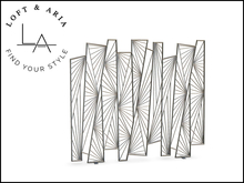 Loft & Aria - Whittaker Fireplace Screen - Silver