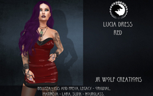 Lucia Dress Red ADD ME (JR Wolf Creations)