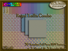 Regal Trellis Combo Seamless Texture Set