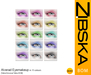 Alverad eyemakeup colourchart