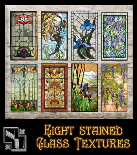 8 Stained Glass Textures