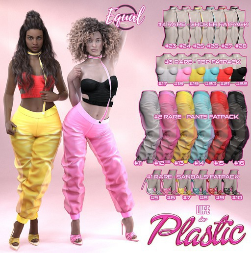 EQUAL - Life in Plastic - Choker [Freya] - RED - #27