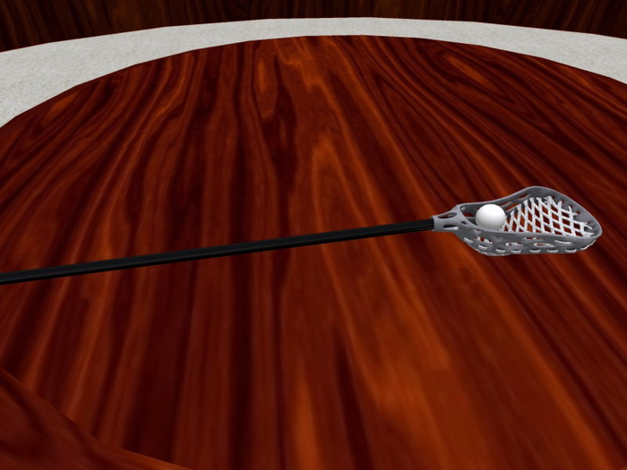 TM Lacrosse Stick and Ball - Prop