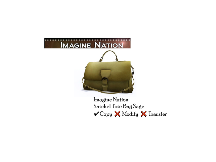 Satchel Bag Sage 2