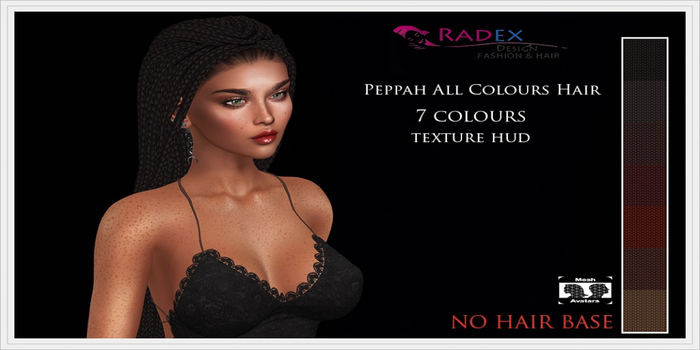 RADEX H-1 Mesh Peppah All Colours Hair