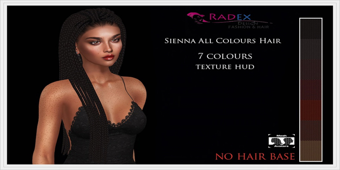 RADEX H-1 Mesh Sienna All Colours Hair