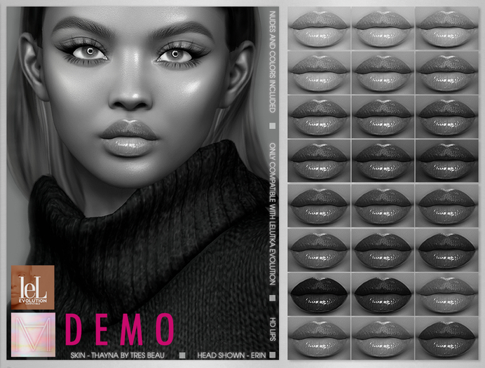 M I A R Y - Joy HD Lips (Lelutka Evolution) DEMO