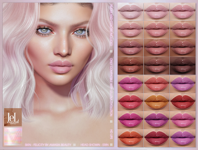 M I A R Y - Linnea HD Lips (Lelutka Evolution)