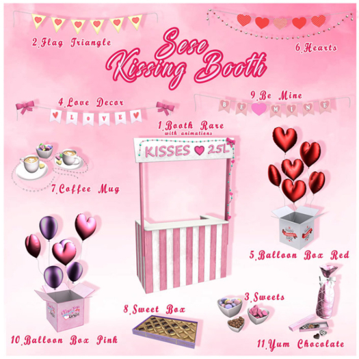 3.Sese  Kissing Booth - Sweets