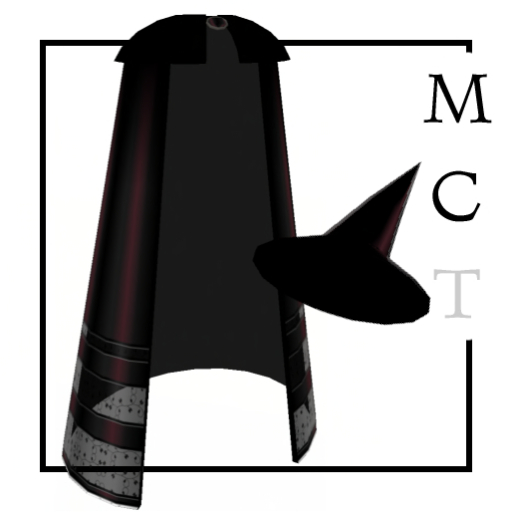 Miracle Castle Edition cloak and hat black-red [by Pretty Magic]