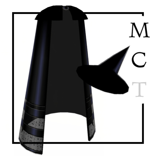 Miracle Castle edition cloak and hat black-blue [by Pretty Magic]