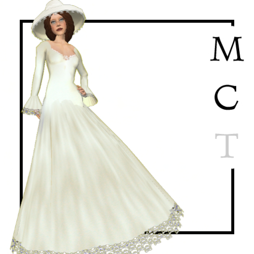 Felicity victorian wedding gown white [by Pretty Magic]