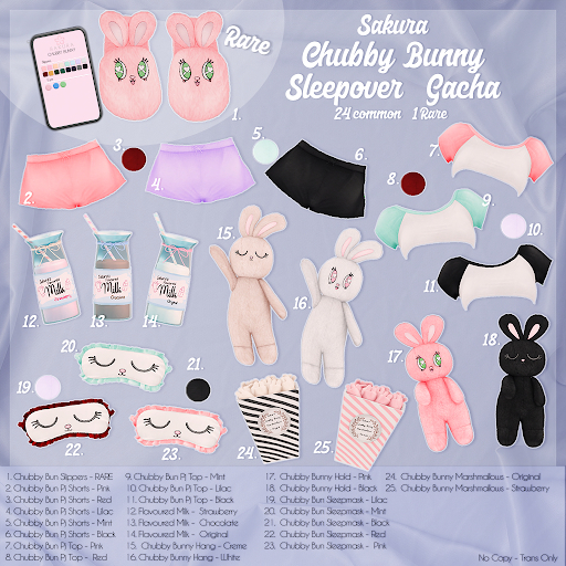 {Sakura} Chubby Bun Slippers - Lara - RARE