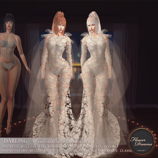.:FlowerDreams:. Darling - white