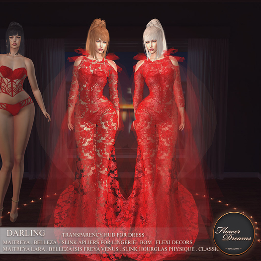 .:FlowerDreams:. Darling  - red