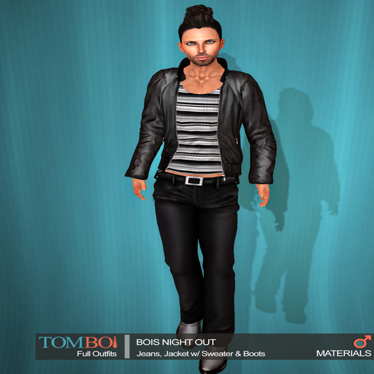 [ tomboi ] Discount Outfit - Bois Night Out - Male