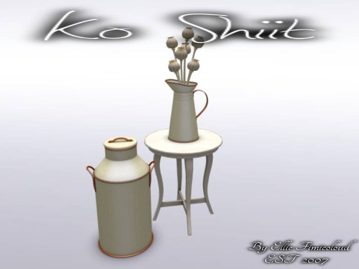 [KO SHIIT] Farmhouse Decor Cream