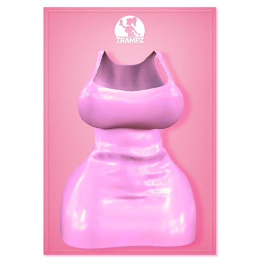 {T} - Krystal Dress - Pink Latex