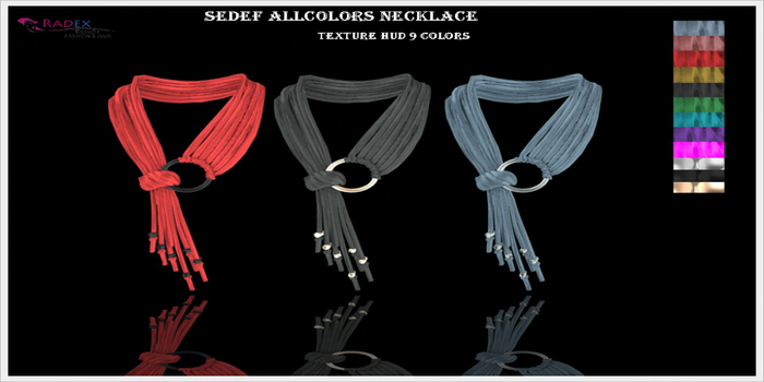 RADEX N-1 Mesh Sedef Allcolors Necklace
