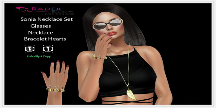 RADEX N-1 Mesh Sonia Necklace Set