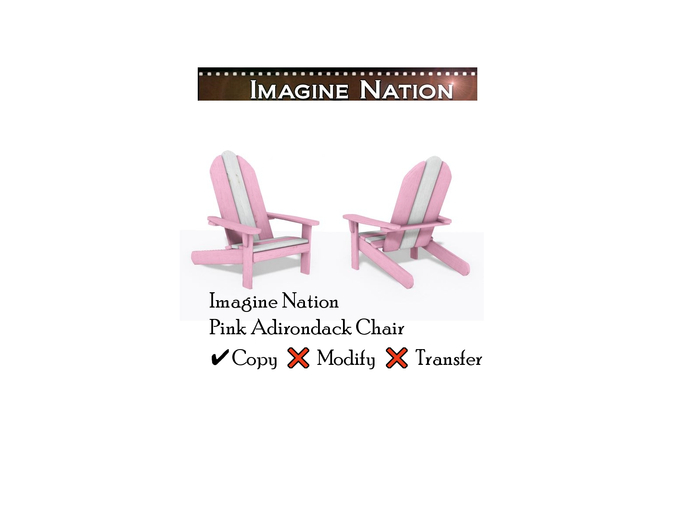 Pink Garden Chair
