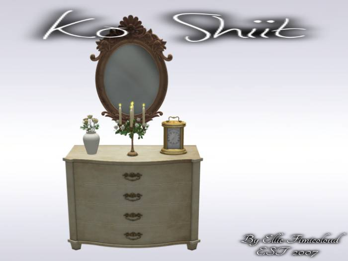[KO SHIIT] Victoria Drawers