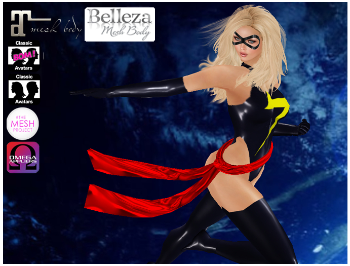 -Infinity-  Super Heroine  ( Applier Maitreya Omega Belleza TMP Legacy)