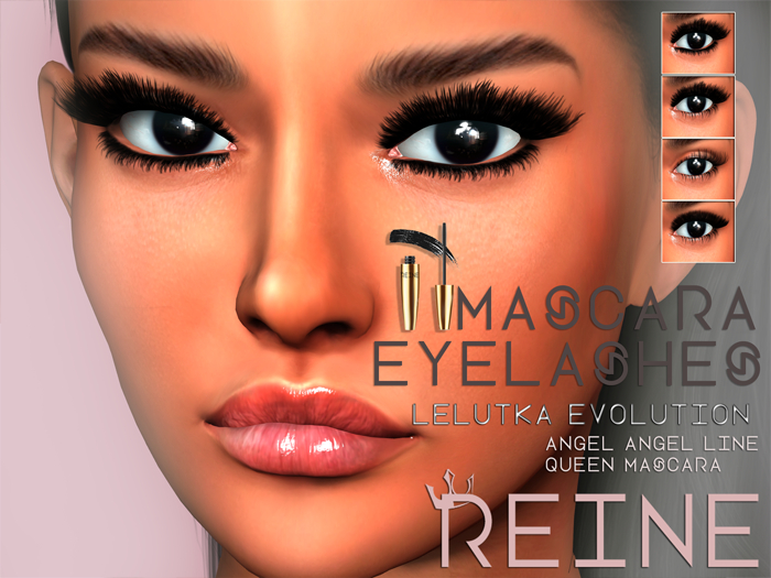 REINE-Mascara Eyelashes- Lelutka evolution-