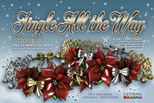 EarthStones Jingle All The Way Ankle Bells ~ Classic Christmas