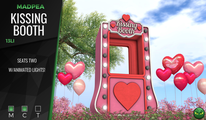 MadPea Kissing Booth