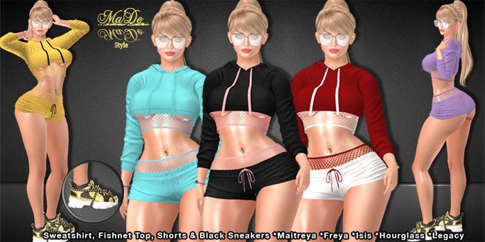 [>Ma'De<] ❤️Riley Full Outfit❤️