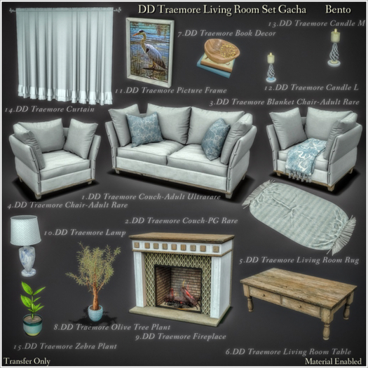 9.DD Traemore Fireplace/Boxed