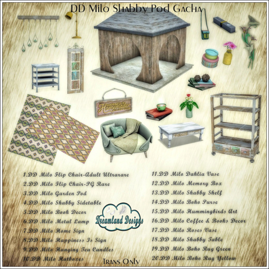 3.DD Milo Garden Pod/Boxed