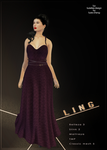 LUZ - Ling purple - box