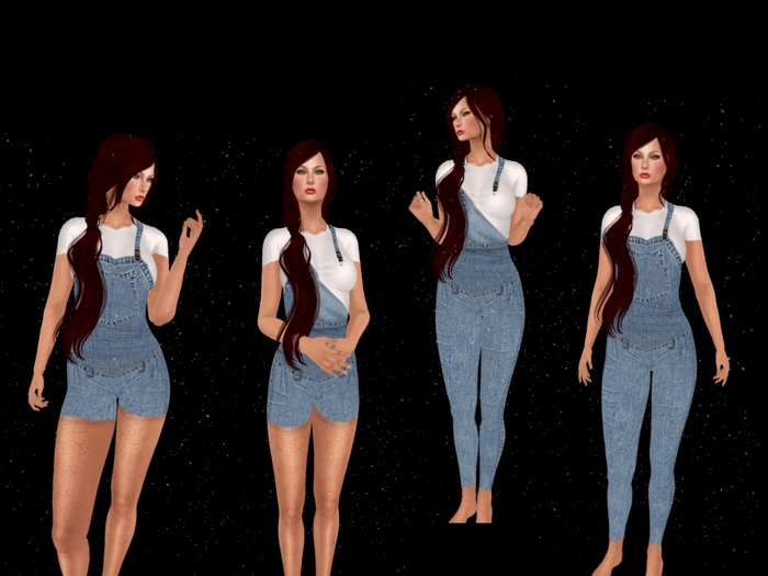 Bom  overall blue