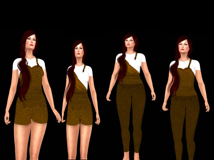 Bom overall brown