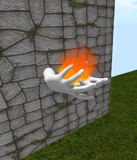 hands on fire 