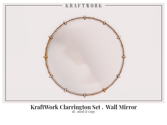KraftWork Clarrington Set Wall Mirror (Add Me)