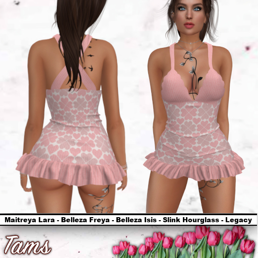Ruffle Hem Dress - Treasure