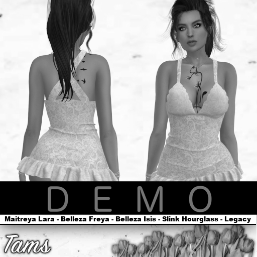 DEMO - Ruffle Hem Dress - MiaLyn