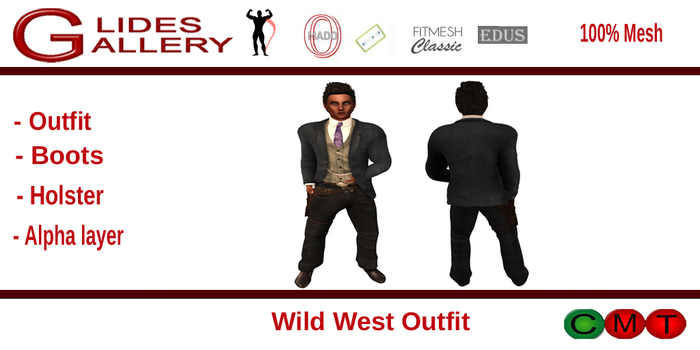Wild West Full Outfit Boxes